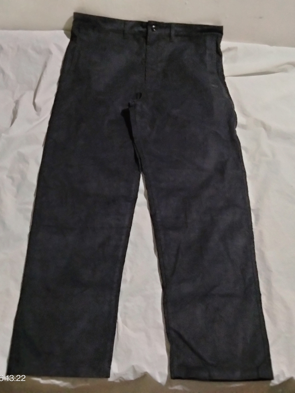 Nike Men's Corduroy Pants Straight Leg Standard Fit Black Size 38x32 FZ0786-010